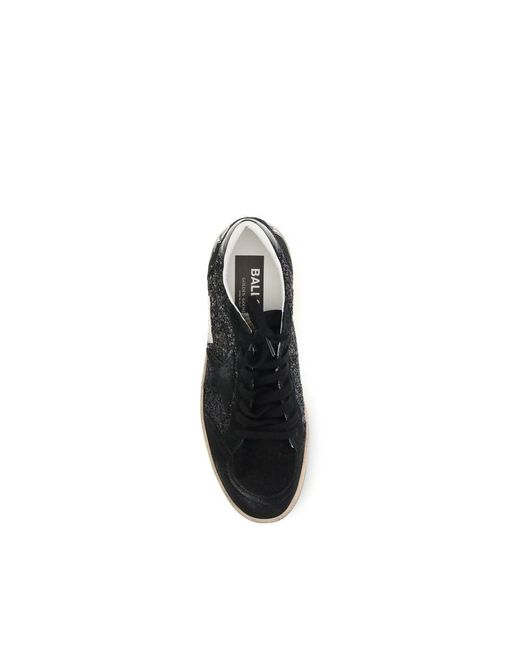 Golden Goose Deluxe Brand Black Calf Leather Bos Taurus Low Top Sneakers