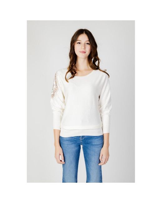 Guess White Viscose Tops & T