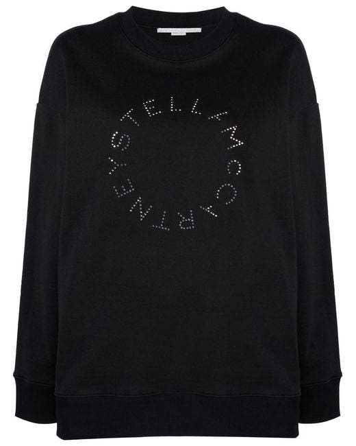 Stella McCartney Black Rhinestone