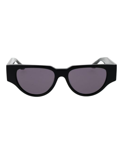 Trussardi Black Acetate Sunglasses