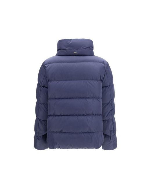 Herno Blue Polyester Full