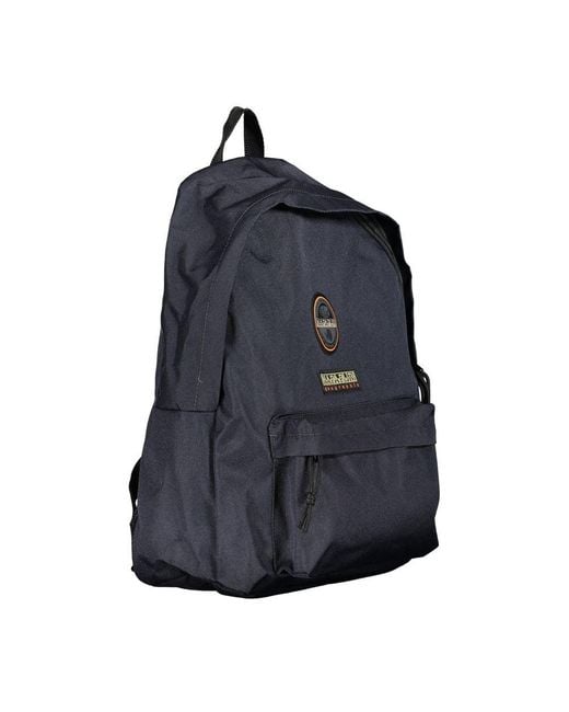 Napapijri Blue Eco-Conscious Chic Backpack for men