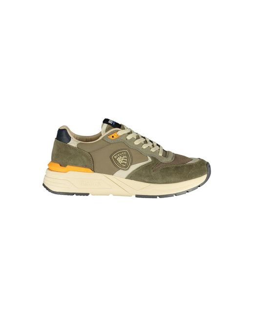 Blauer Green Polyester Men Sneaker for men
