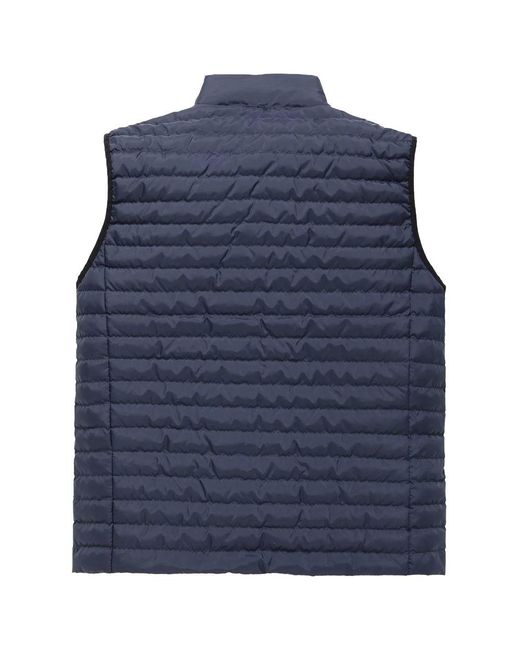 Refrigiwear Blue Polyester Vest for men