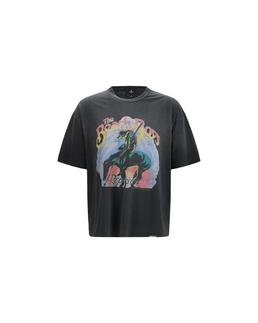 Represent Black Gray Cotton T for men