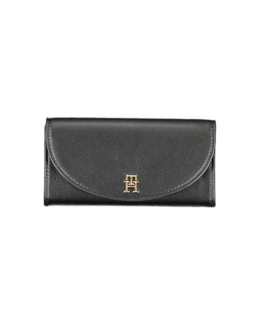Tommy Hilfiger Black Polyethylene Wallet
