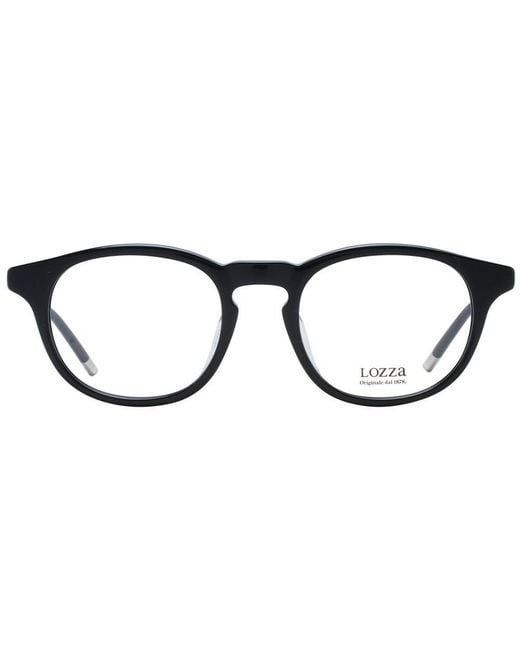 Lozza Black Acetate & Plastic Glasses (frames) for men