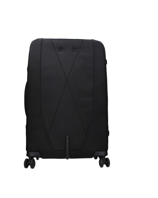 Piquadro Black Fabric Luggage And Travel for men