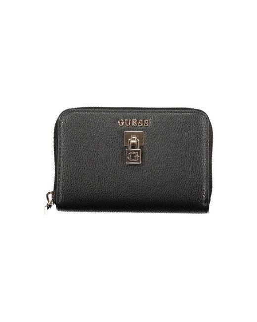 Guess Black Nero Poliuretano Wallet