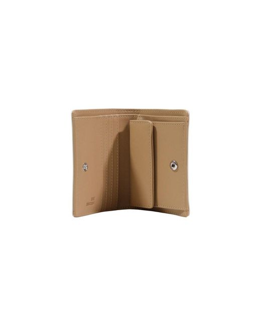 Love Moschino Natural Beige Polyethylene Wallet
