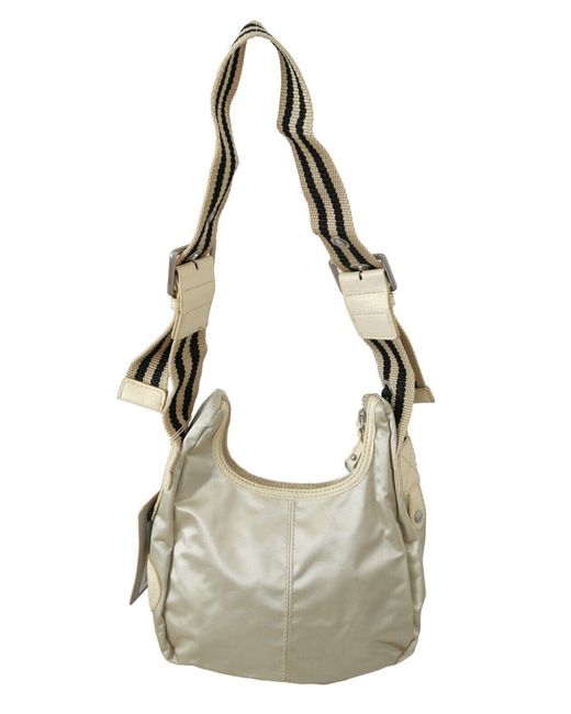 WAYFARER White Shoulder Crossbody Sling Fabric Purse