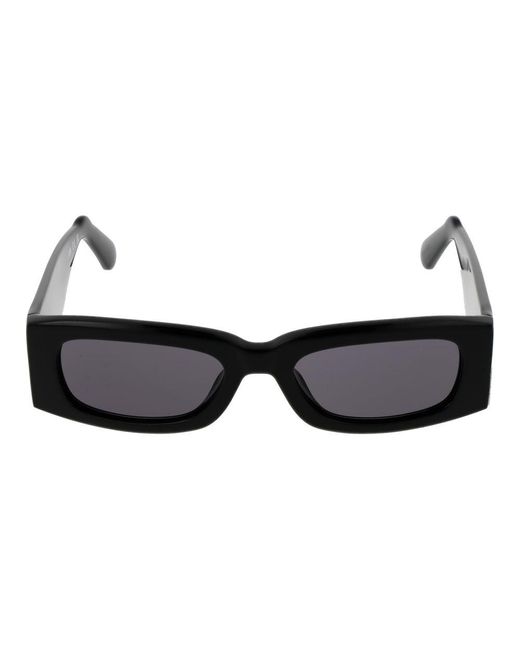 Gcds Black Acetate Sunglasses