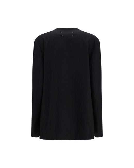 Maison Margiela Black Wool Oves Aries Shell Jacket