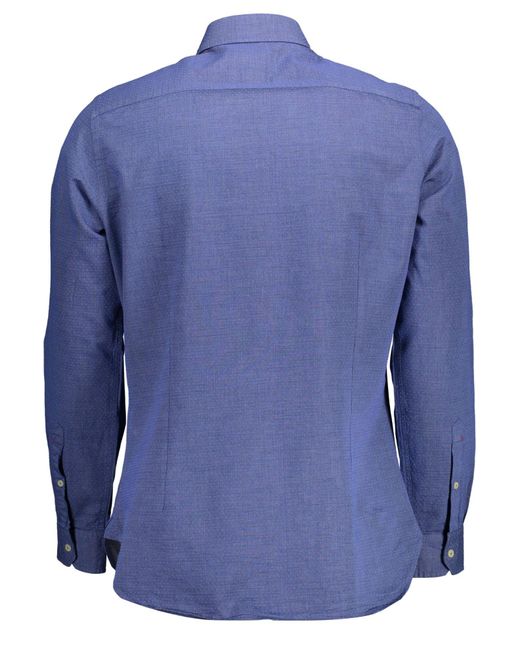 U.S. POLO ASSN. Blue Cotton Shirt for men