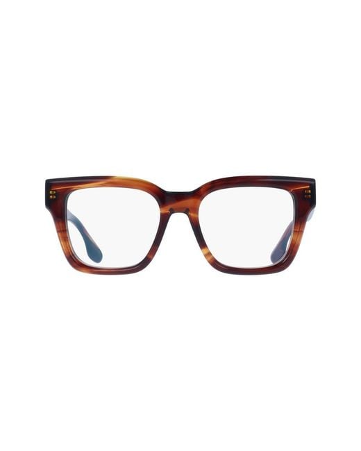 Victoria Beckham Brown Plastic Glasses (frames)