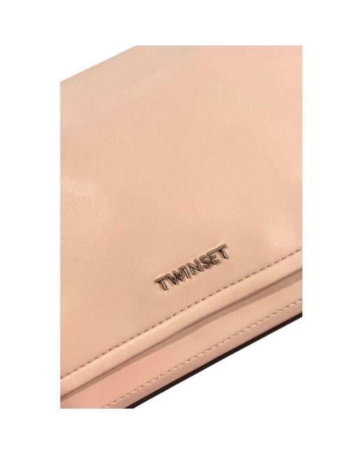 Twinset Multicolor Pink Polyurethane Shoulder Bag