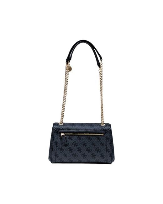 Guess Blue Gray Polyethylene Handbag