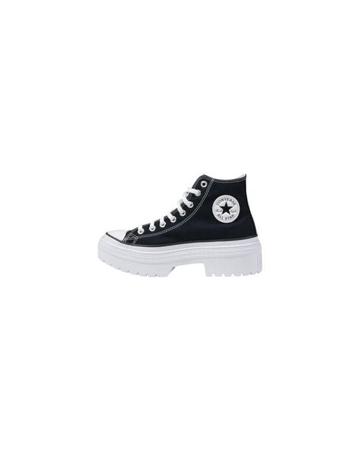 Converse Black Fabric Chunky Sneakers