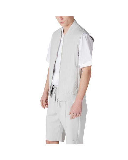 Antony Morato Gray Cotton Jacket for men