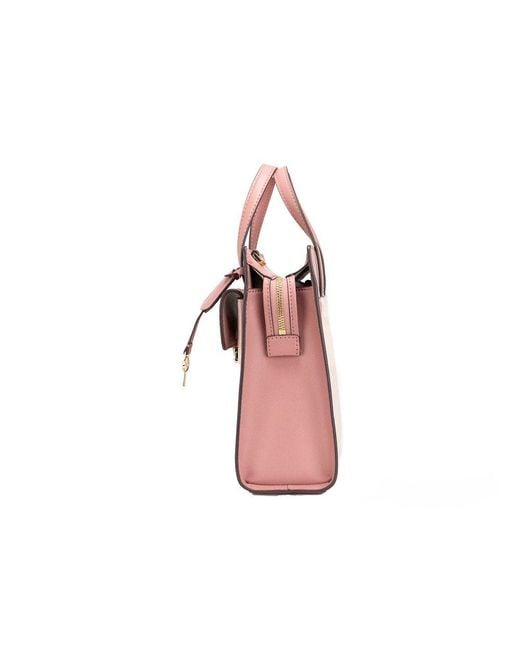 Michael Kors Pink Pvc Crossbody Bag