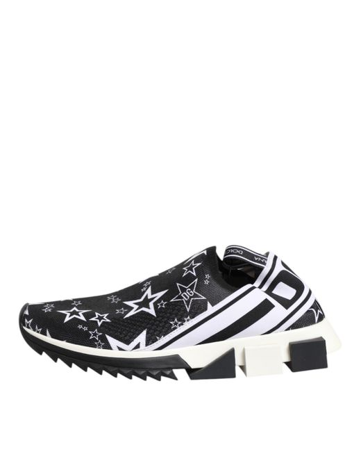 Dolce & Gabbana White Daymaster Sneakers Star Design for men