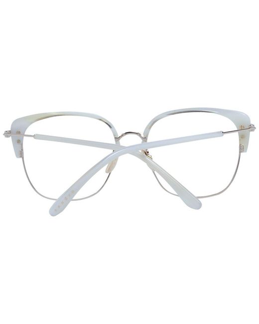 Sandro Metallic White Stainless Steel Glasses (frames) for men