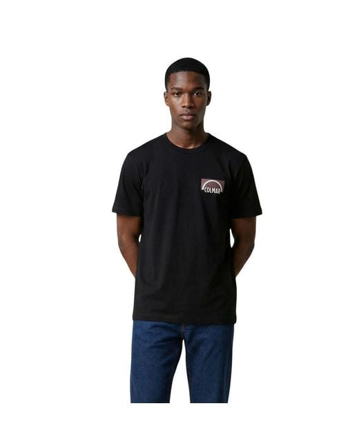 Colmar Black Cotton T for men