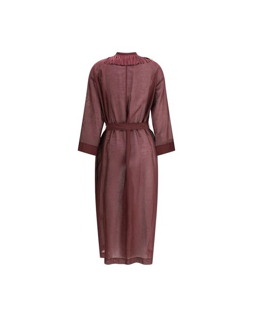 Forte Forte Red Fringed Long Dress
