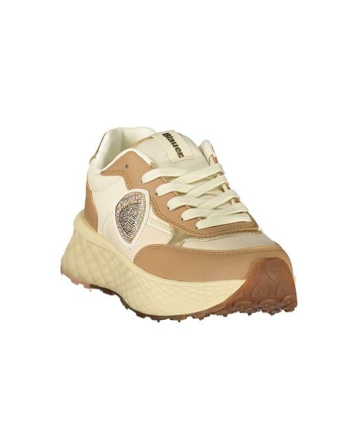 Blauer Metallic Brown Polyurethane 's Sneaker