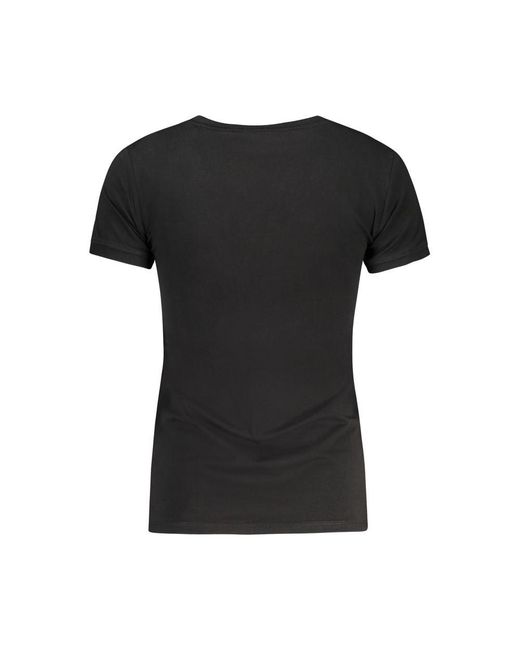 Guess Black Cotton Tops & T