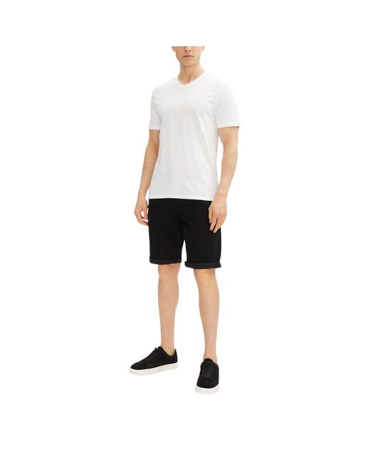 Calvin Klein Black Cotton Bermuda for men