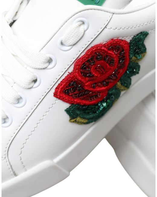 Sneakers with shop roses