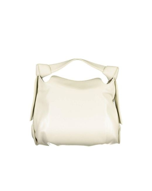 Calvin Klein Natural Polyester Handbag