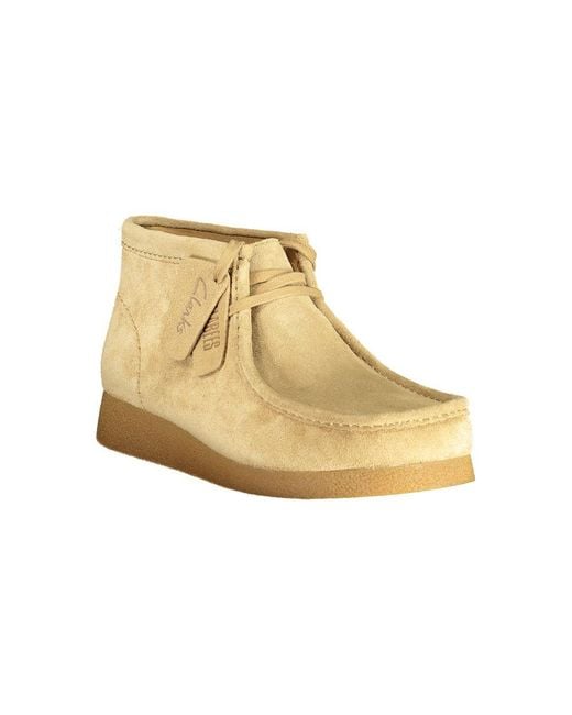 Clarks Natural Lace-Up Boots for men