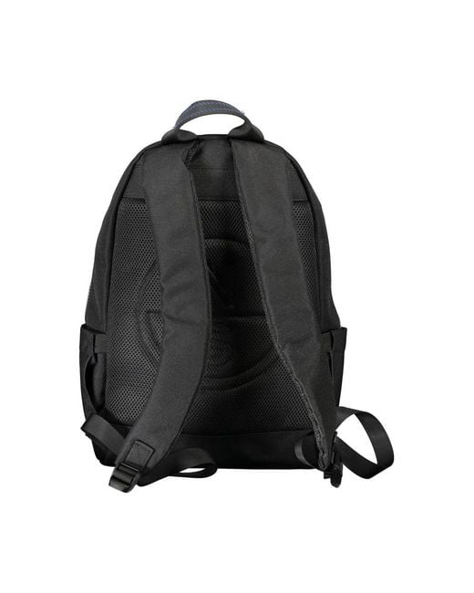North Sails Black Polyester Men Backpack for men