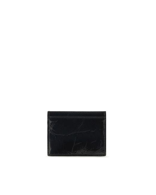 Vivienne Westwood Black Calf Leather Bos Taurus Wallet