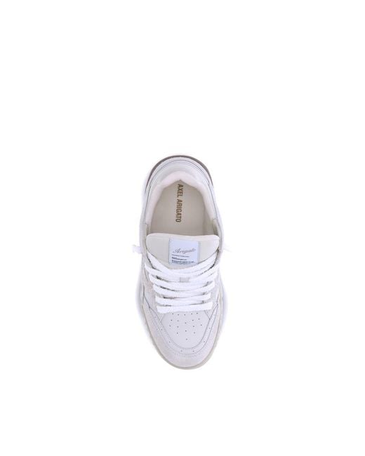 Axel Arigato White Area Lo Fluffy Sneakers for men
