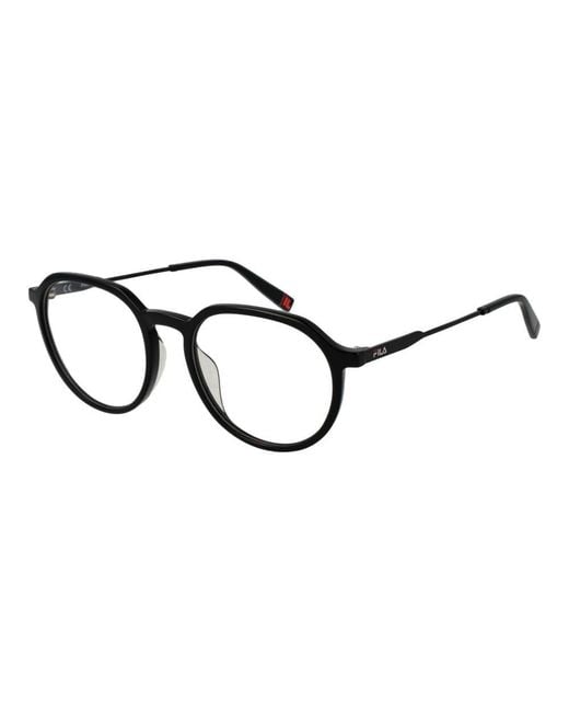 Fila Black Stainless Steel Glasses (frames)