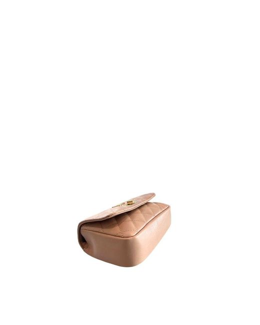 Baldinini Pink Leather Crossbody Bag