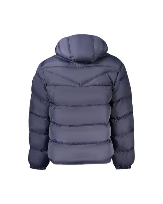 Napapijri Blue Polyamide Jacket for men