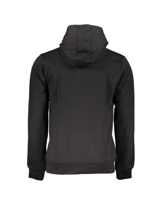Gianmarco Venturi Black Cotton Sweatshirt for men