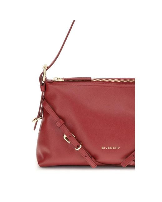 Givenchy Red Voyou Mini Shoulder Bag