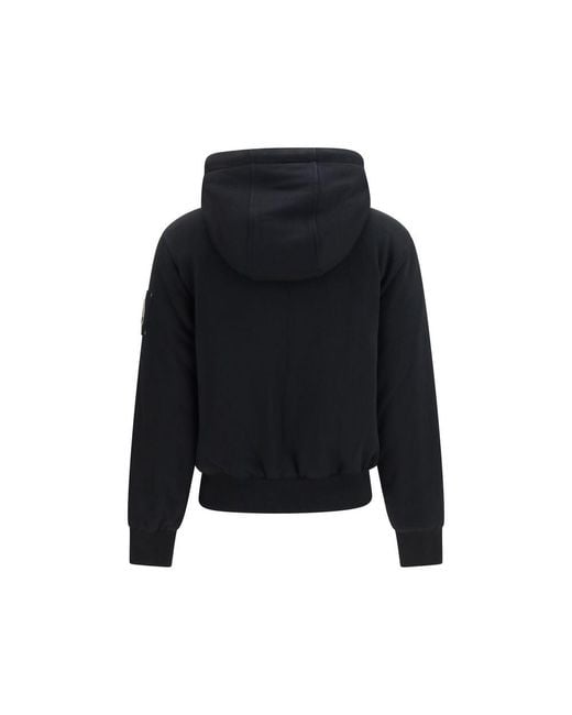 Moose Knuckles Black Cotton Sweatshirt