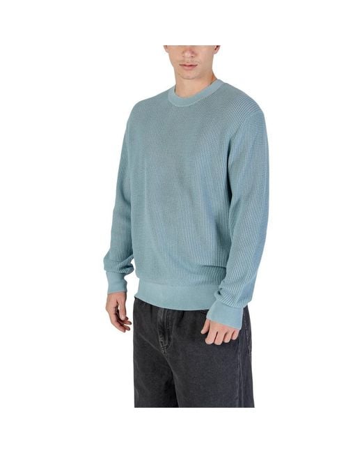 Calvin Klein Blue Cotton Sweatshirt for men