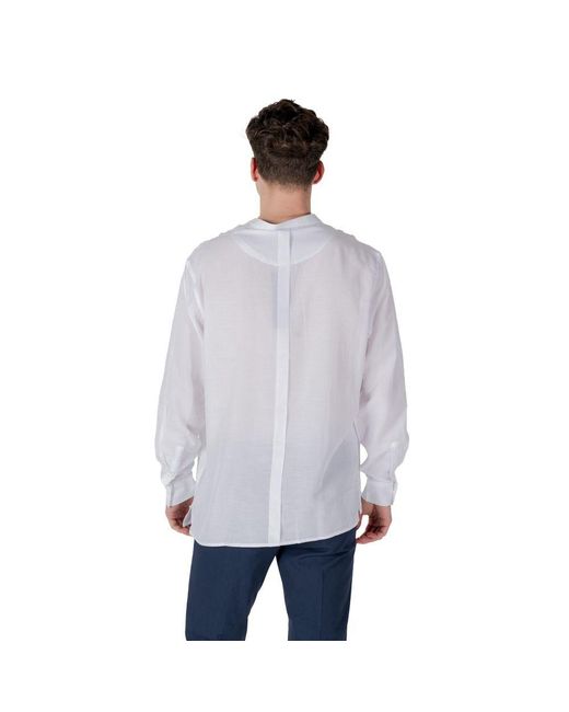 Antony Morato Gray Lyocell Shirt for men