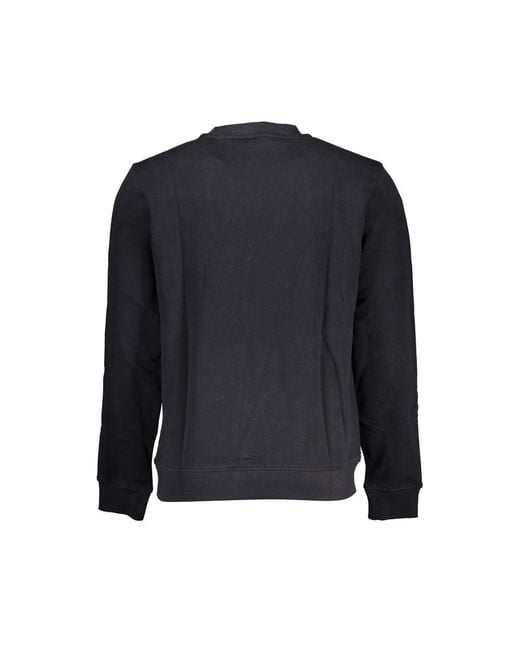 Napapijri Blue Cotton Sweater for men
