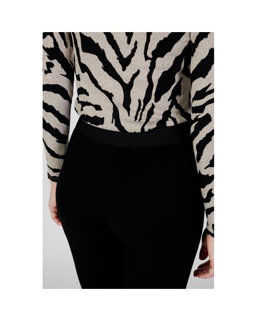 ONLY Black Viscose Leggings