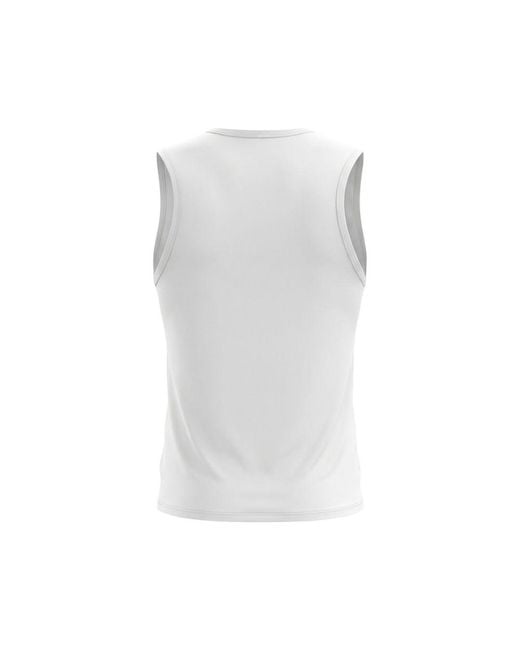 Calvin Klein White Cotton Tank Tops for men