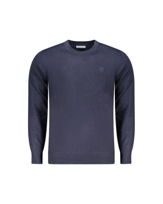 North Sails Blue Acrylic Men Sweater for men