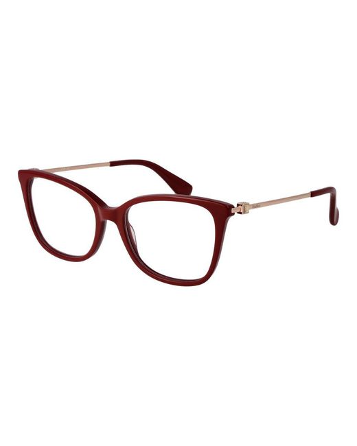 Max Mara Brown Multicolor Acetate Glasses (frames)
